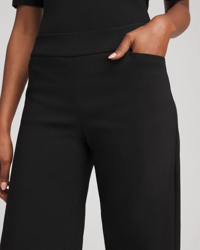 Brigitte Slim Wide-Leg Pants - image 4
